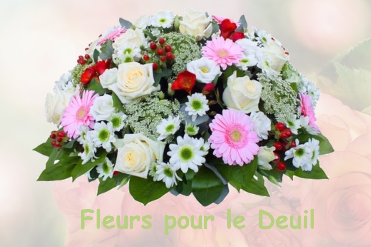 fleurs deuil LA-CHAPELLE-SAINT-OUEN